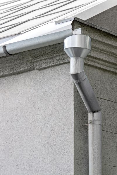Galvanized Gutter Installation in Pinehurst