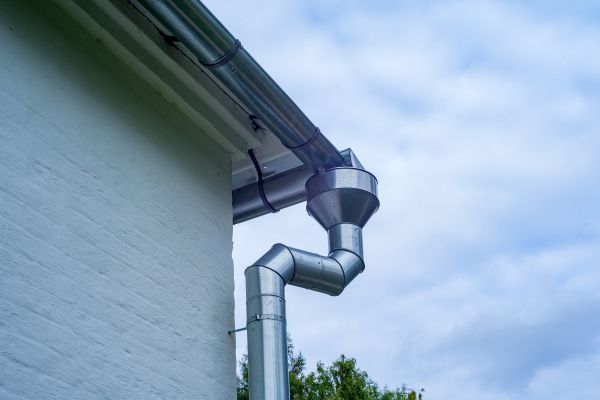 Metal Downspout Replacement in Pinehurst