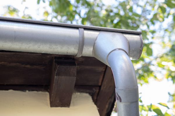 Metal Rain Gutter Installation in Pinehurst