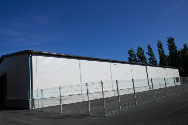 Warehouse Gutter Installation in Pinehurst