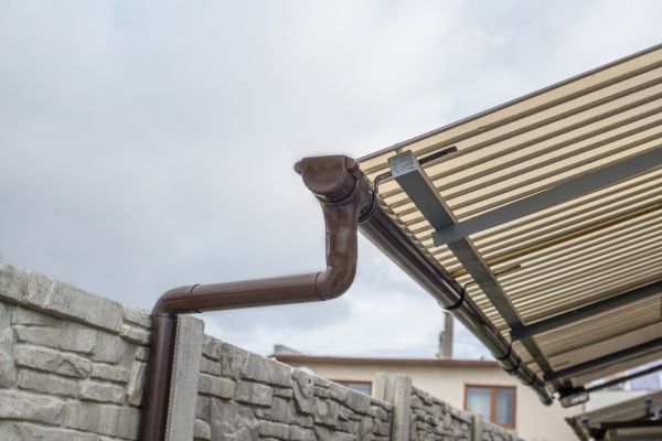 Plastic Downspout Installation in Pinehurst